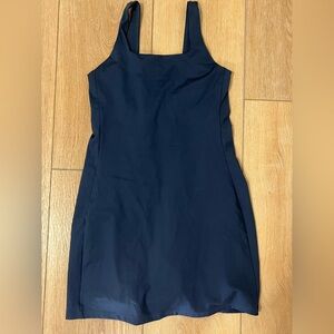 Girlfriend Collective Navy Mini Dress
